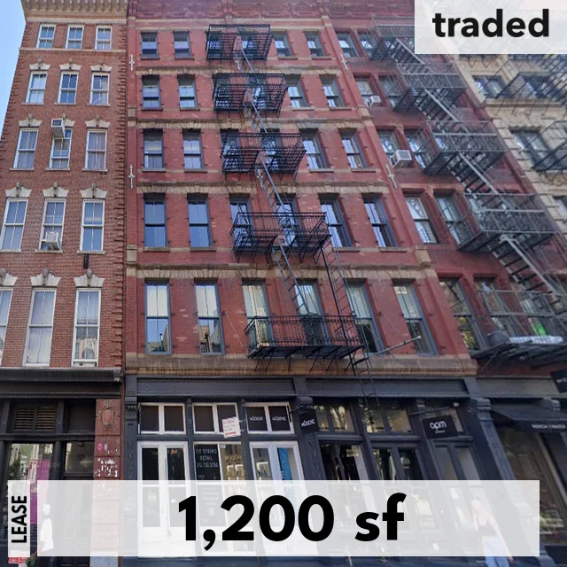 KPG Funds Leases 1200 Square Feet At 153 Spring St New York To Tenant With Edward Coury’s Representation
