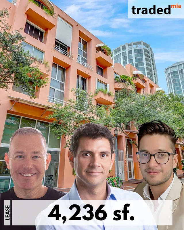 Flowhub Leases 4236 Square Feet Office At 2801 Florida Avenue Miami With Chariff Realty Group Brokers