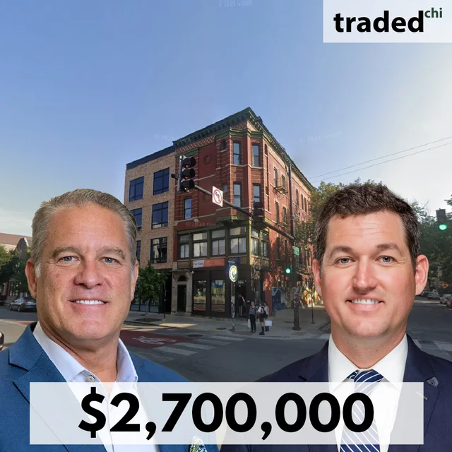 Drew Dillon And Scott Maesel Of SVN Chicago Commercial Sell Mixed-Use Building In Chicago For $2.7M