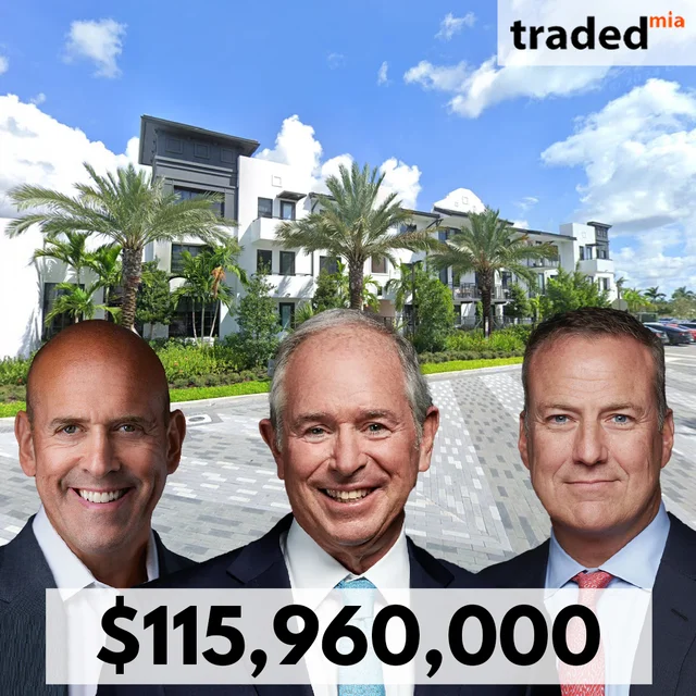 Stephen A. Schwarzman Of Blackstone Acquires Multifamily Asset In Hialeah For $115.96M