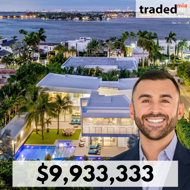 Jerry Sokol Purchases Single Family Home From Alex And Dana Ritzcovan For $9.93M In Miami Beach