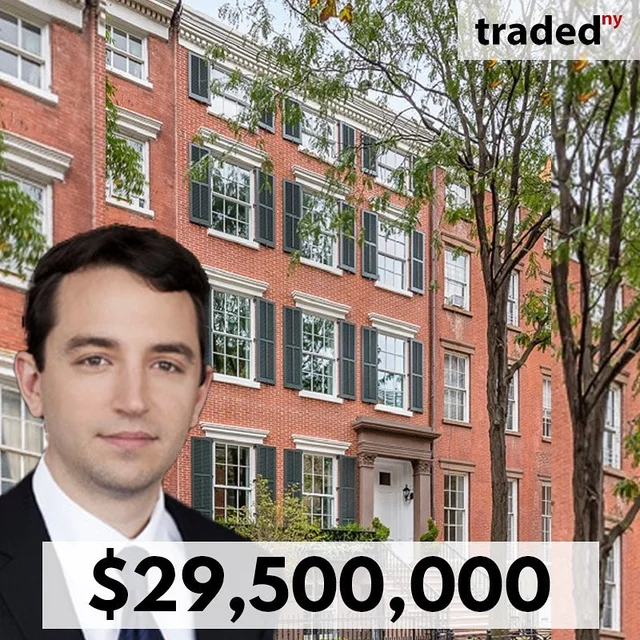 David Kornmeier Of Brown Harris Stevens Sells SFR In Greenwich Village For $29.5M