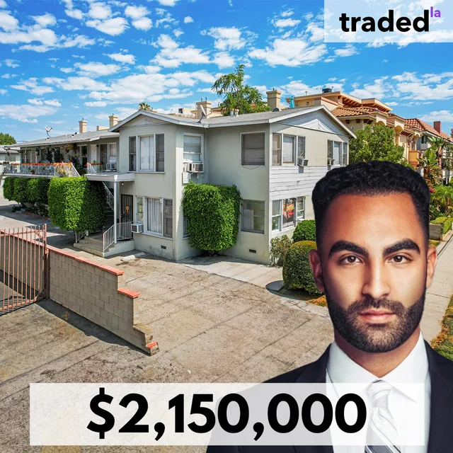 John Rahb Purchases Multifamily Property From Joe Benard For $2.15 Million In Sherman Oaks