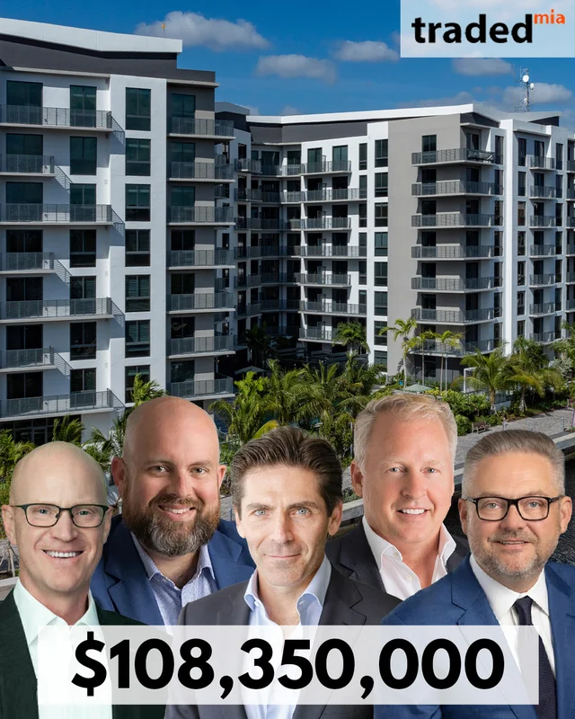 Valeris Capital Acquires Remi On The River Multifamily In Miami For $108.35M With Lender Northwestern Mutual