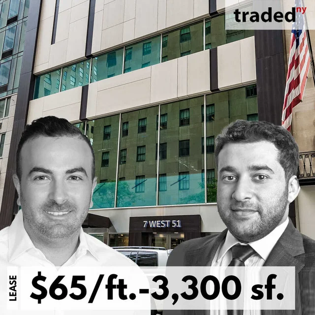 StudioMD Leases Office Space At 7-9 West 51st Street In New York City