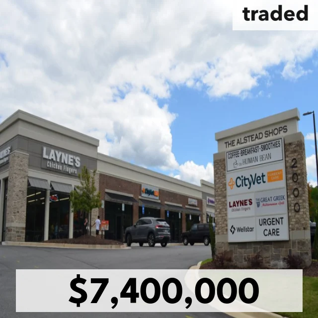 Manchester Capital Management Acquires Retail Center The Alstead Shops In Roswell GA For $7.4M