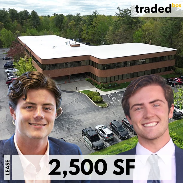 Rob McGarry Of O'Brien Commercial Properties Leases 2500 Square Feet Office Space In Westford