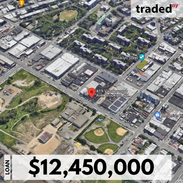 William Shao & Lian Wu Shao Refinance Industrial Property At 419 Vandervoort Avenue In New York City For $12.45M