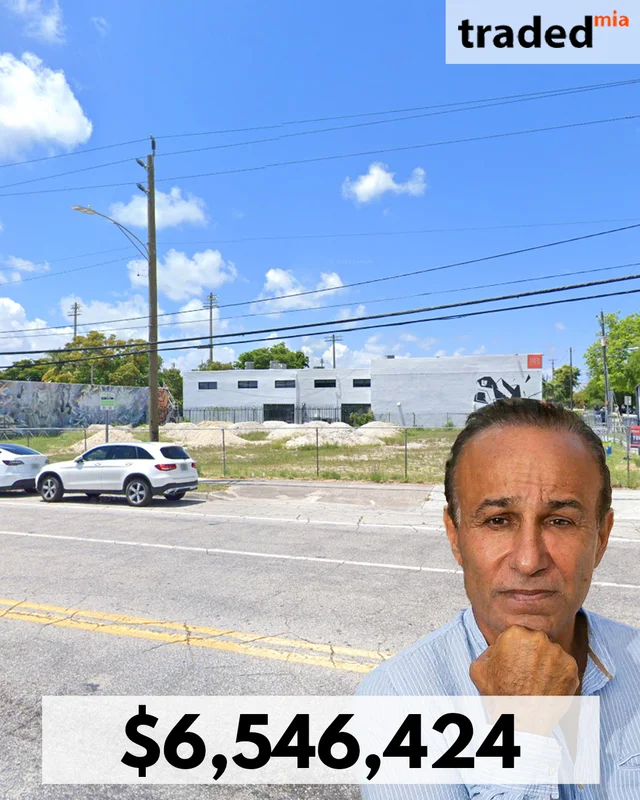 Moishe Mana's Mana Common Sells Land Parcel In Miami For $6,546,424