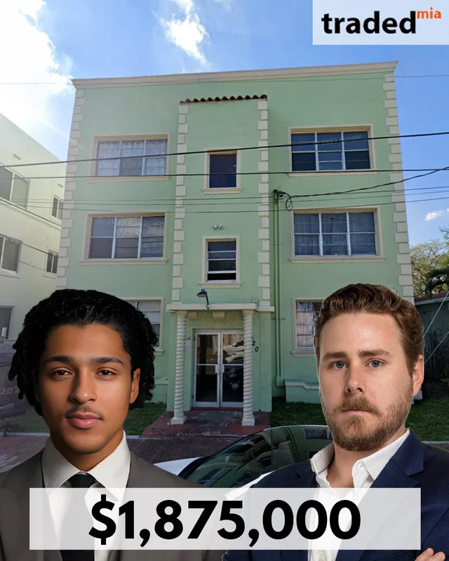 Blue Door Real Estate Group Acquires Multifamily Property In Miami For $1.875M With Lender Tideway Capital Group