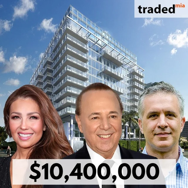 Richard Gold Acquires $10.4M Miami Condo From Thalía Mottola & Tommy Mottola