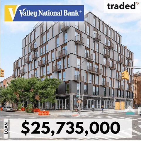 Valley National Bank Provides $25.7M Loan For Mixed-Use Property In Brooklyn