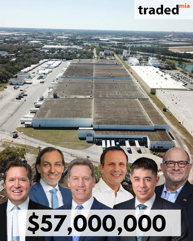 Hernan Leonoff Of MG3 Group Acquires Distribution Center From Jonathan Tratt In Orlando For $57M