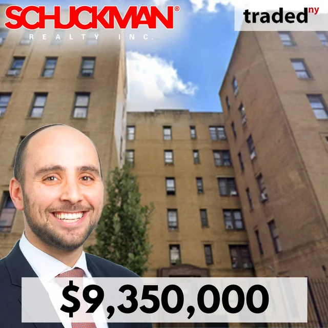 Yechiel Weinberger & Eric Miller Purchase Bronx Multifamily For $9.35M Through Parkway Realty