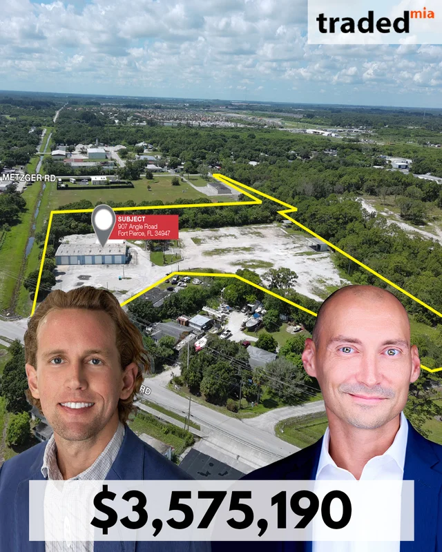 Port Consolidated Inc Acquires Industrial Property In Fort Pierce For $3.58M