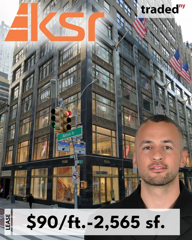 Marina B Official Signs Lease At 595 Madison Avenue Represented By George Skaliarinis Of KSR