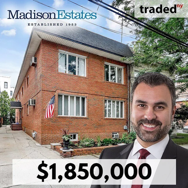 Raffoul Dichy Acquires Multifamily Property In Brooklyn For $1.85M With Broker Joseph Baglio