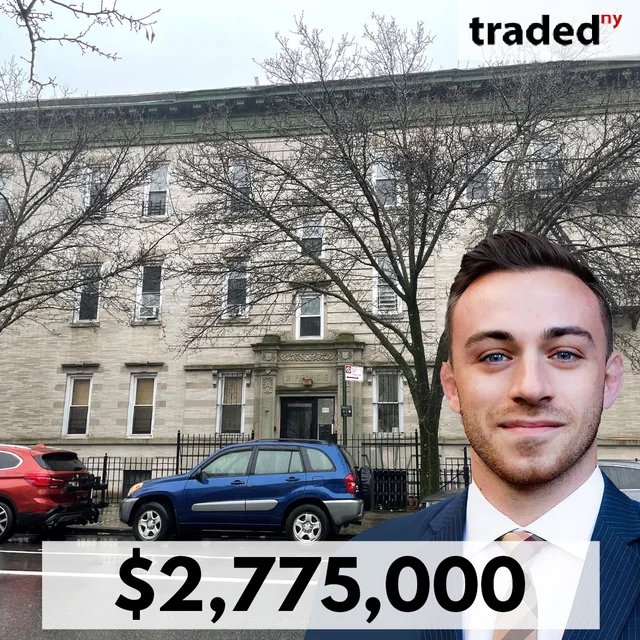 Matthew Peters Of Marcus & Millichap Facilitates $2.775M Multifamily Property Sale In Crown Heights 