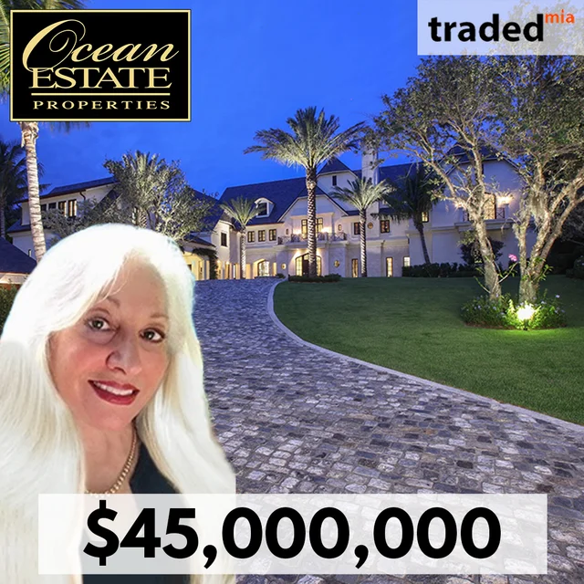 Bruce Leeds Sells SFR In Highland Beach For $45M With Beverly Aluise Knight - Ocean Estate Properties