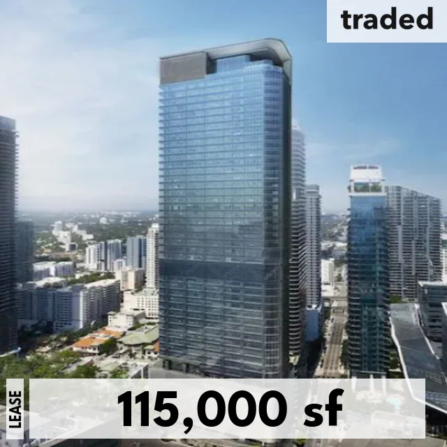 Kirkland & Ellis Lease 115,000 SF Office Space At 830 Brickell Plaza, Miami