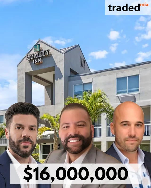Elvis Mons Acquires Hotel In Doral For $16 Million With Representative Daniel A. Lopez
