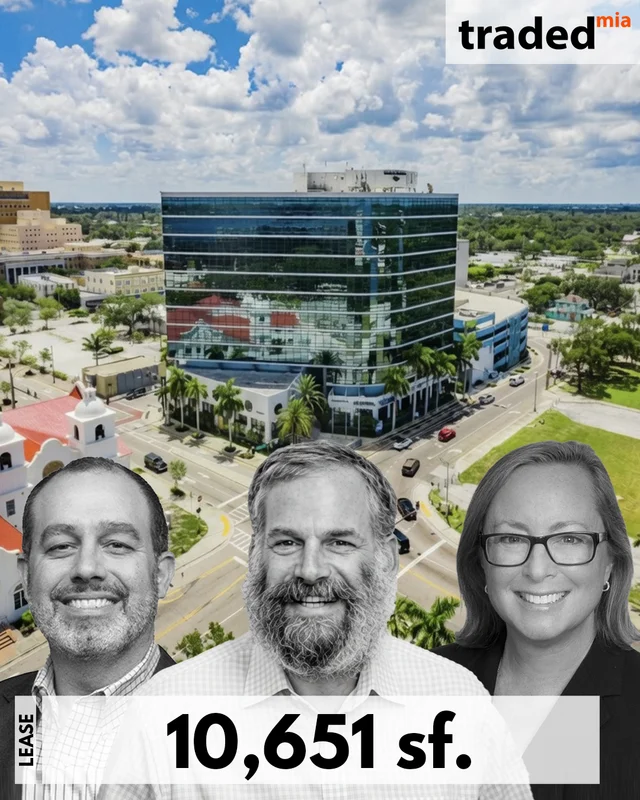 Brent Mutti Of Kimley-Horn Leases 10,651 SF Office At Bradenton Financial Center