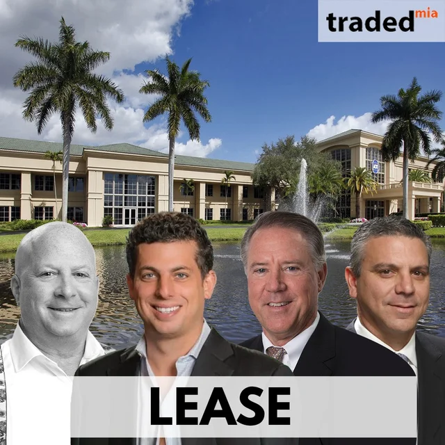 ADT Leases 104,000 SF Office Space In Boca Raton At 1501 Yamato Road With Landlord's Reps Greg Katz & Jeff Kelly, And Tenant's Reps Scott Panzer & Deanna Becker