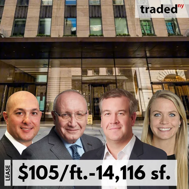 TimesSquare Capital Management Leases 14,116 SF Office Space At 75 Rockefeller Plaza