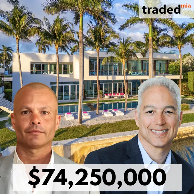Ryan Mendell Of Maxwelle Real Estate Represents Buyer In $74.25M Sale Of Waterfront Mansion In Miami Beach