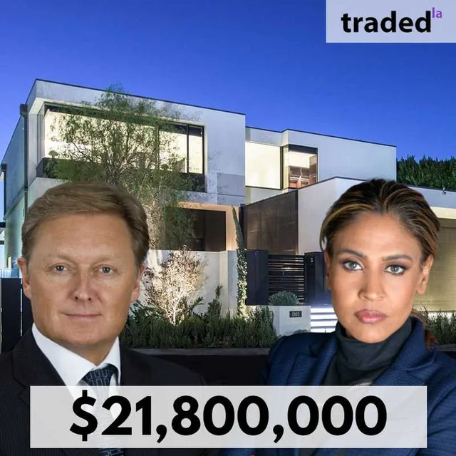 Henrik Fisker & Geeta Gupta-Fisker Acquire SFR In Hollywood Hills For $21.8M