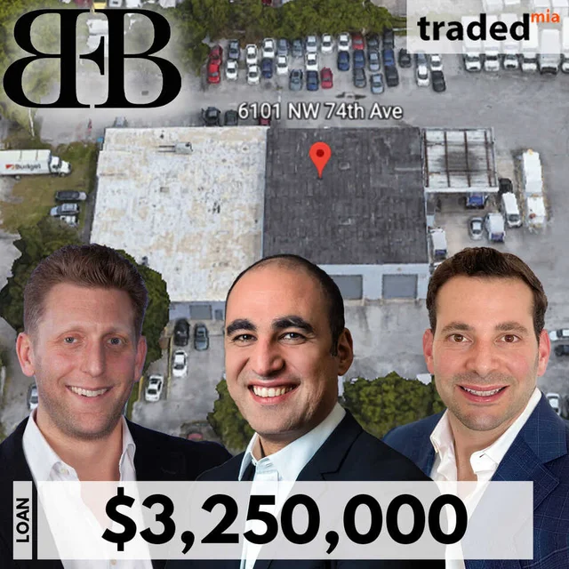 BEB Capital Provides $3.25M Acquisition Loan For Miami Industrial Property