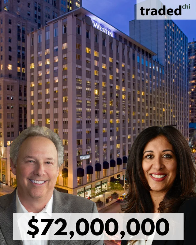 Ketu Amin Acquires The Westin Michigan Avenue Chicago From Jon Bortz For $72M
