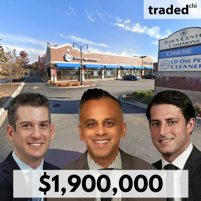 Marcus & Millichap Brokers $1.9M Sale Of South Holland Retail Property With Chase Bank & CD One Price Cleaners