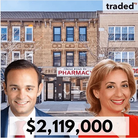 Karen Chazan & Ira Chazan Acquire 5-Unit Mixed-Use Property In Ridgewood For $2.12M