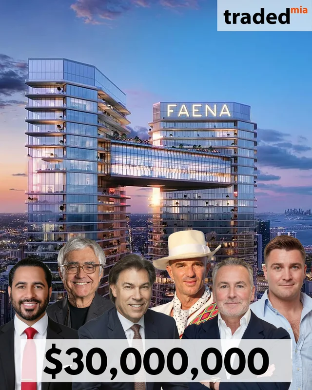 Edgardo Defortuna And Shahab Karmely Sell Faena Penthouse In Miami For $30 Million