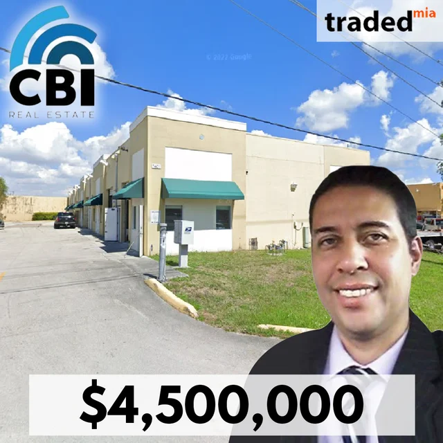Victor M. Jaramillo Of CBI Real Estate Facilitates $4.5M Industrial Sale In Miami