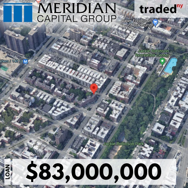 Meridian Capital Group Facilitates $83M Loan For Acquisition Of 2802-2816 Frederick Douglass Boulevard In NYC