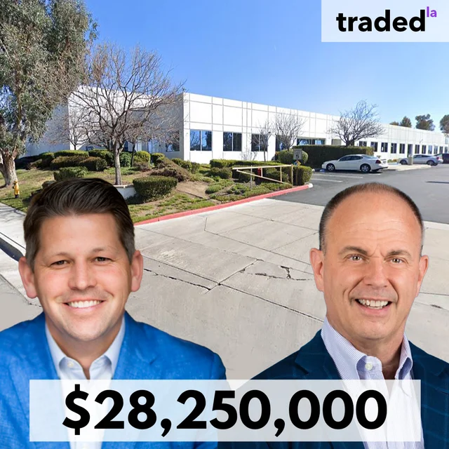 SENTRE Acquires Temecula Industrial Property For $28.25M With Lender MidFirst Bank