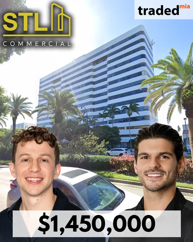 Carlos Rivera-Serrano Purchases Office Units At 4770 Biscayne Boulevard For $1.45M With Seller's Rep Alex Tsoulfas & Brian Pineiro