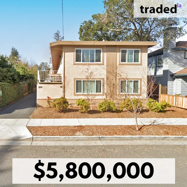 Chia Ying Tina Tsai & Mark Ming Hsun Lee Acquire Multifamily Property In Palo Alto, CA For $5.8M