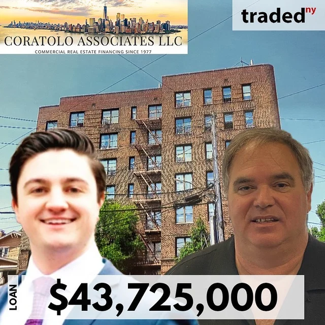 Coratolo Associates LLC Refinances Bronx Multifamily Property For $43.7M