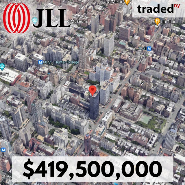 GO Partners Acquires MultiFamily Property In New York City From Solow Building Company For $419.5M