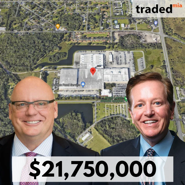 Brennan Investment Group Acquires 243,650 SF Industrial Property In Plant City For $21.75M