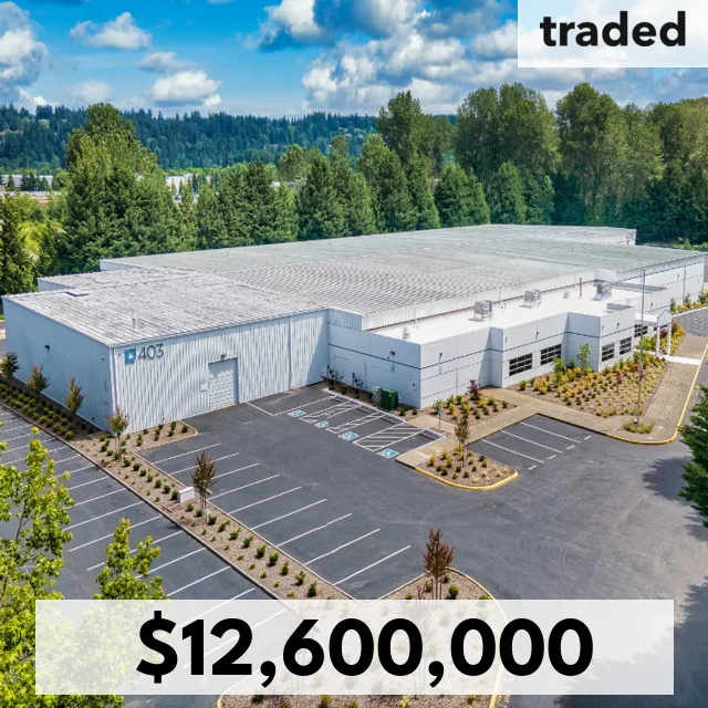 PCBP Properties Inc Acquires 80,000 Square Foot Industrial Building From LBA Logistics For $12.6M