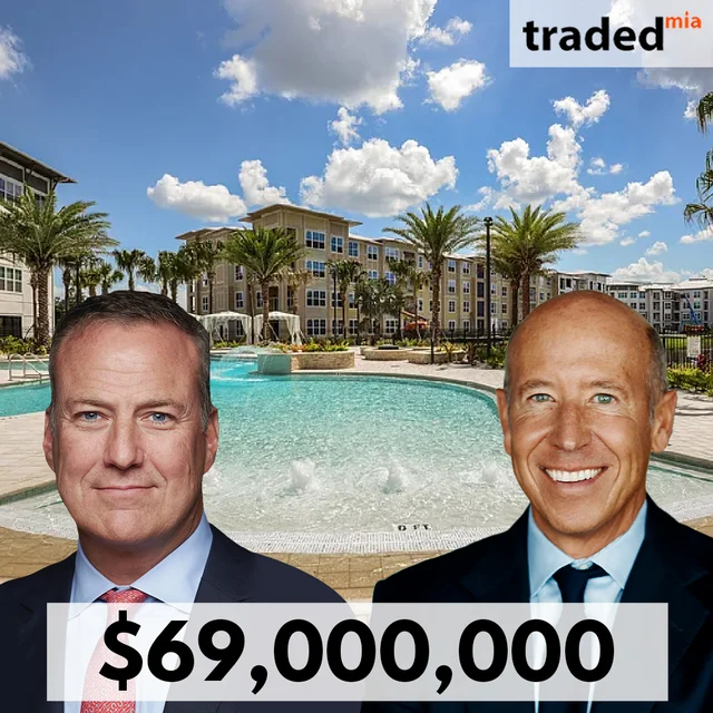 Bob Faith Of Greystar Real Estate Partners Purchases Axis West Apartments From Barry Sternlicht For $69M