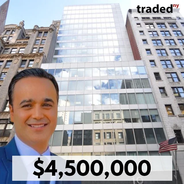 Avi Ben-Ishay Acquires Midtown Office Condo On West 46th Street For $4.5M