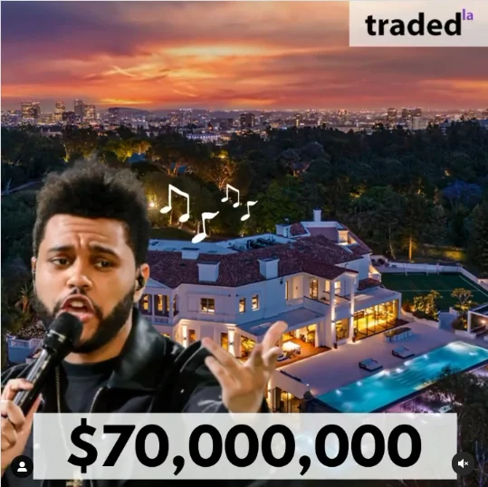 The Weeknd Acquires Bel Air SFR For $70M From Reinout Oerlemans & Danielle Oerlemans With Brokers Rayni Romito Williams & Angel G. Salvador - The Beverly Hills Estates