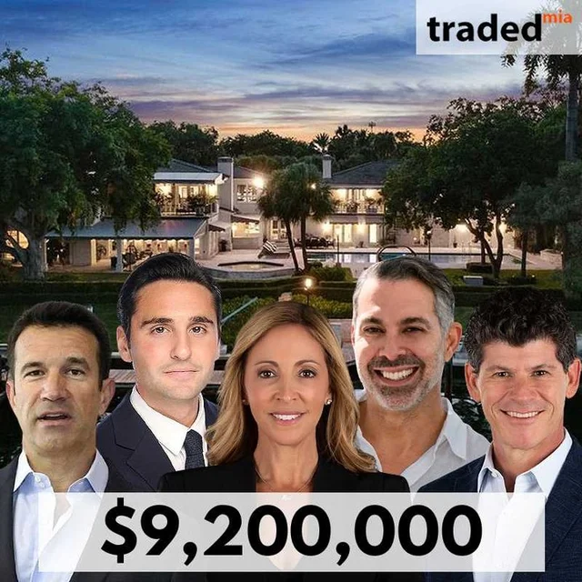 Scott And Jessica Srebnick Acquire Miami SFR For $9.2M