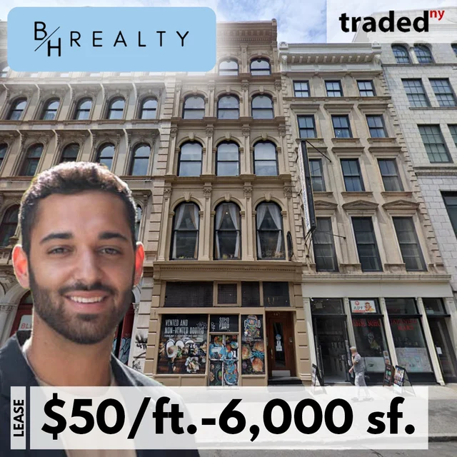 Morris Tobias Represents Lipman Studio In $50/ft Soho Office Lease Deal
