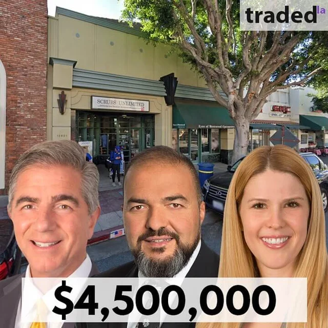 Kidder Mathews Brokers Facilitate $4.5M Retail Sale In Westwood Village